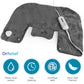 Dr Relief by SUNAID Electric Neck and Shoulders Warmer Heating Pad (18"x25") Fast-Heating Technology, 3 Heat Settings, Moist Heat Therapy Option, Fast Heating, Convenient Storage Bag (Gray)