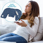 Dr Relief by SUNAID Electric Neck and Shoulders Warmer Heating Pad (18"x25") Fast-Heating Technology, 3 Heat Settings, Moist Heat Therapy Option, Fast Heating, Convenient Storage Bag (Navy)